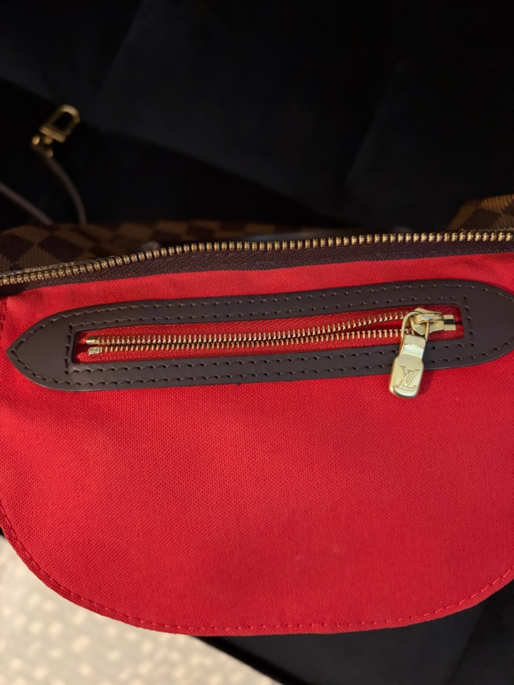 Louis Vuitton Bandouliere 25 Damier Ebene - Picture 15 of 15
